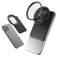 6.1/6.7 inch Camera Filter Magnetic Phone Filter Adapter Magnetic Suction Phone Filter Holder for iPhone 16 15 14 13 12 Pro Max