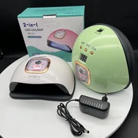 Unicorn 248W 54 Lamp Bead Cartoon Doll Decoration Nail Art Dryer High Power Nail Phototherapy Machine Nail Practise Equipmen 2