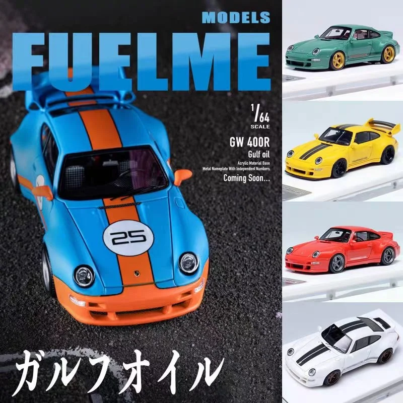 FuelMe 1:64 ポルシェ グンター ヴァークス 993 ガルフ モデル 400R