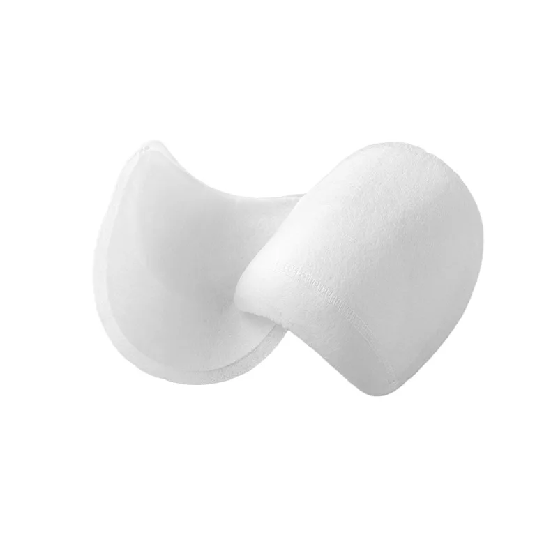 10쌍 15mm 두꺼운 1층 니들 코튼 모양의 어깨 패드, 고급 정장 재킷 어깨 패드 부드럽고 편안합니다.