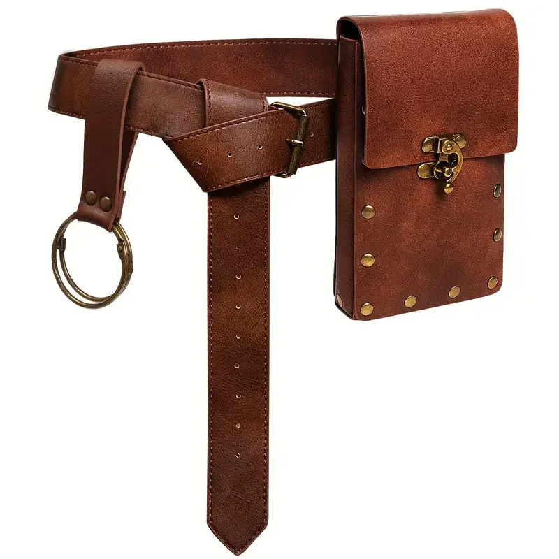 Gürtel Beutel Taille Tasche Fanny Pack Handy Halter Cosplays Medieval Renaissance Geldbörse Kostüm Zubehör Frauen Mann Großhandel