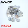 30/50pcs 9mm 2 Hole Natural Shell Sewing Buttons Mother of Pearl Round Shell Buttons Sewing Accessories Buttons for Crafts 5