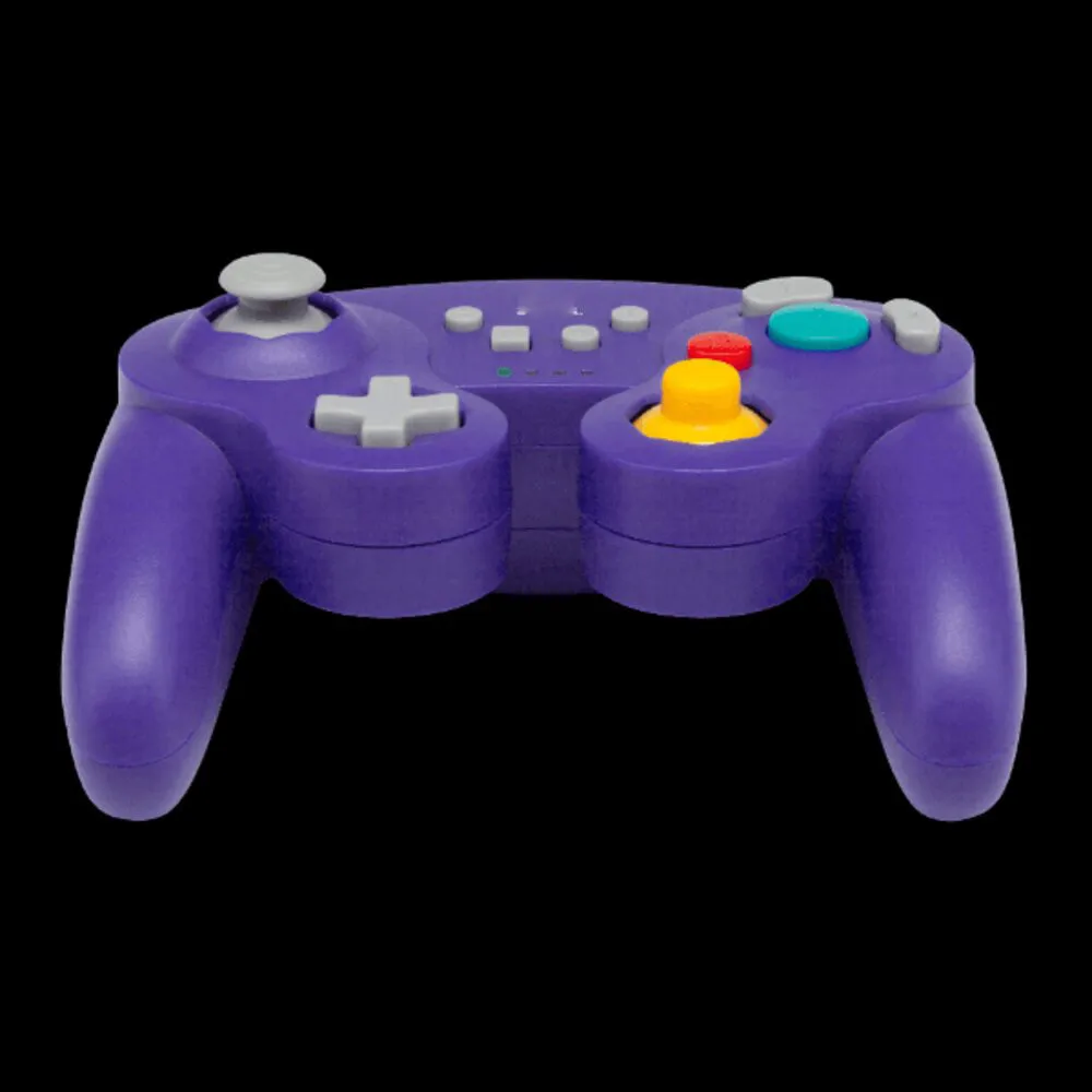 Un Controller Wireless Power Gamecube Ngc Style Per Switch Ns Bluethooth Gamepad