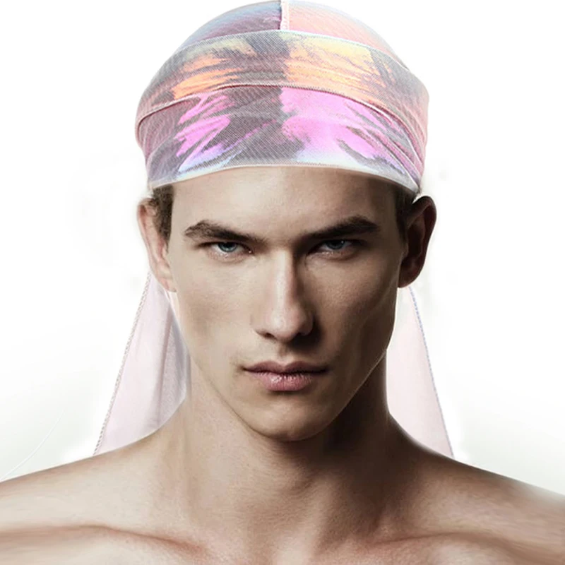 

Пиратская шляпа Baobo с длинным хвостом, изысканная Хип-Хоп Кепка из искусственного шелка, модный трендовый стиль, 1 шт.