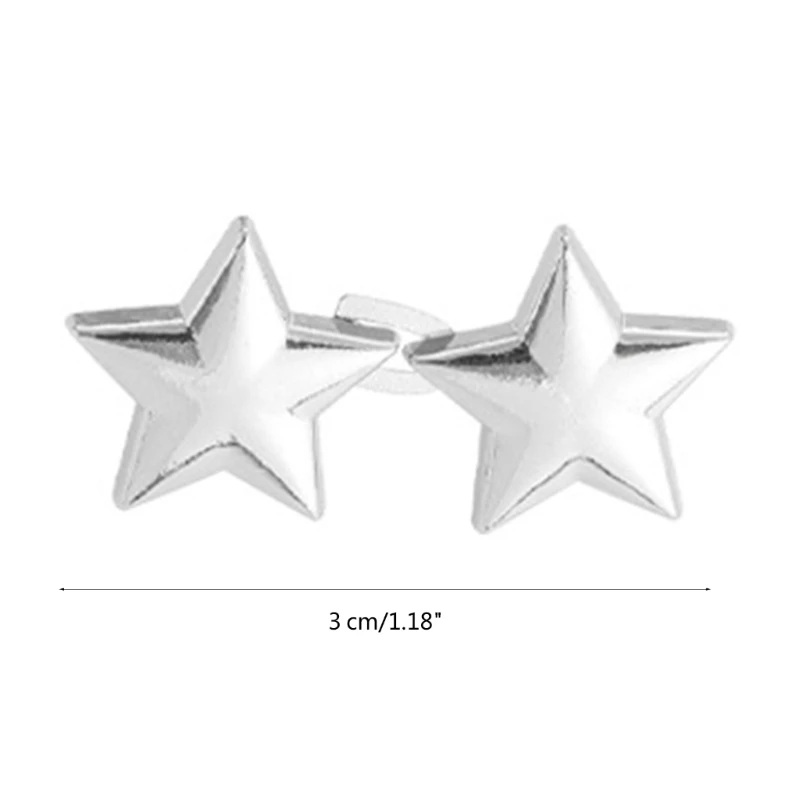 Jean Button Pins Adjustable Waist Buckle Star Pant Pin No Sew Star Tighten Waist Button Pin Instant for Pant