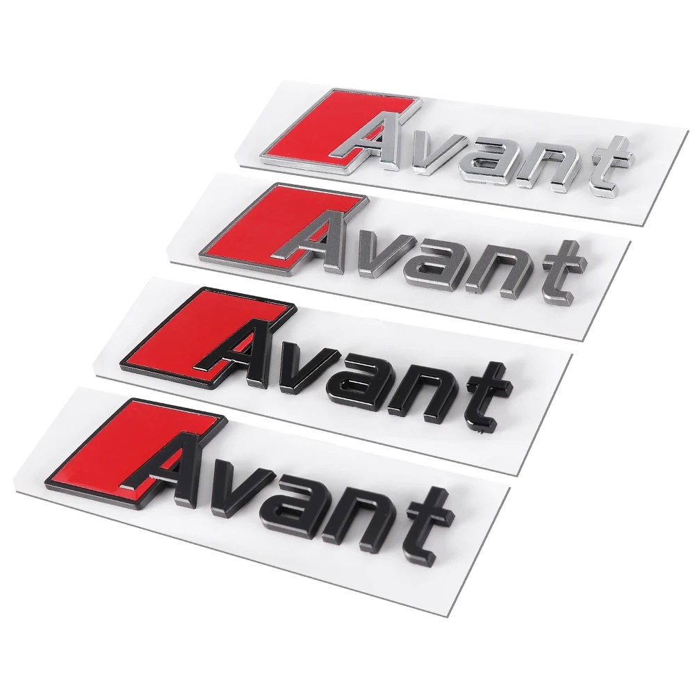1 unids/set pegatinas de letras con emblema Avant, insignia para ...