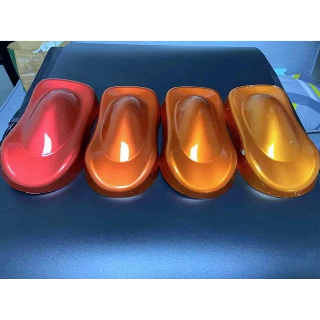 Auspika series Chinese orange Pearl paint effect pigment powder for auto  paints, cosmetics 50g /bag - AliExpress
