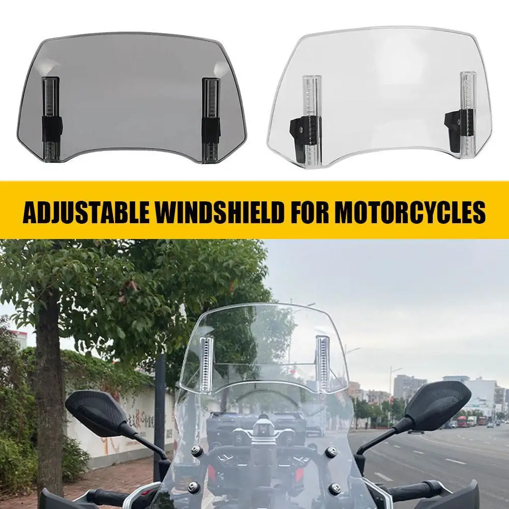 

Motorcycle Windshield Extension Universal For BMW R1200GS R1250GS F800GS LC Heighten Windscreen Deflector Accessories