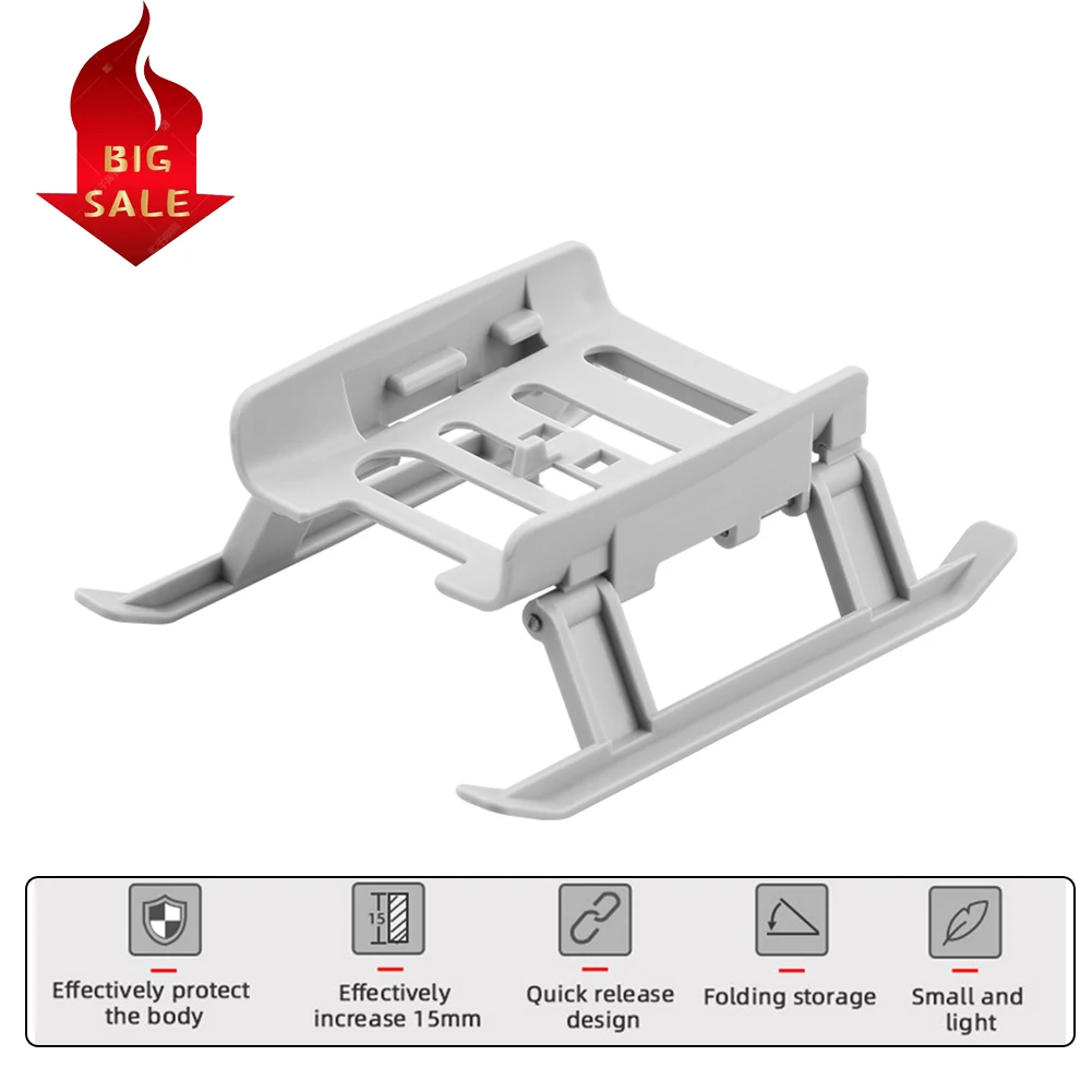 Foldable Landing Gear for DJI Mini SE/Mini 2/Mavic Mini Extended Height Leg  Support Protector Tripod Stand Drone Accessories