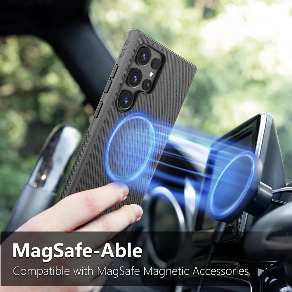 MagSafe-Compatible Frosted Shield Pro Magnetic Case by Nillkin