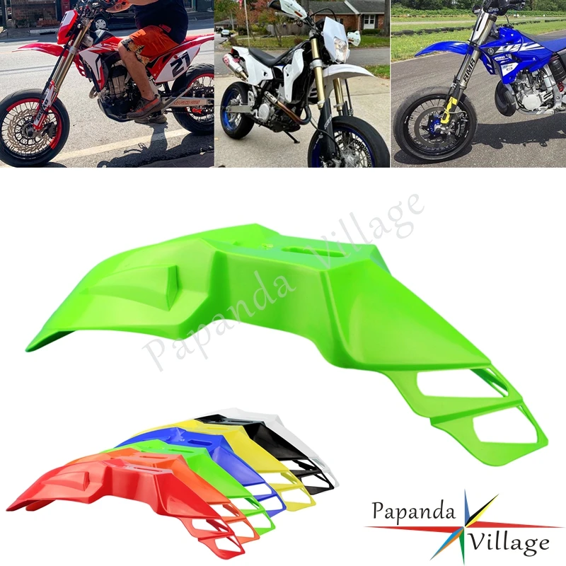Parafango Anteriore In Plastica Abs Verde Off Road Parafango Anteriore Universale Per Kawasaki Klx Klr Kx 110 140 250 450 650 Doppio Sport