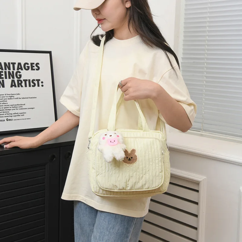 Cute Fitness Bag Female Multi-functional Yoga Bags Large-capacity Portable Maternity Bag Picnic Bags Useful Storage Bags Gym Bag 3