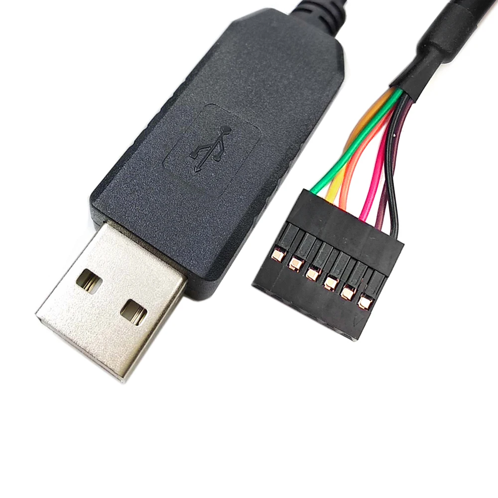 

FTDI USB to UART TTL 6 Way 0.1" SIL Debug Kabel for Beagle Board BeagleBone Black Console Debug Cable