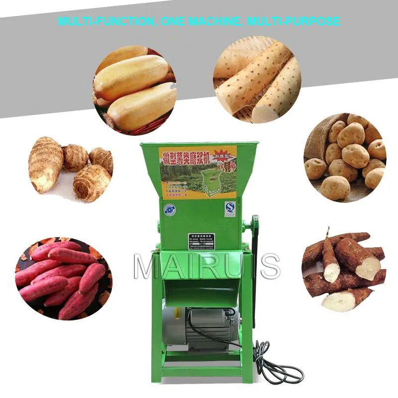 

Multifunctional Flour Mill Household Potato Starch Machine Potato Lotus Root Flour Mill Ginger Refiner Taro Grinder