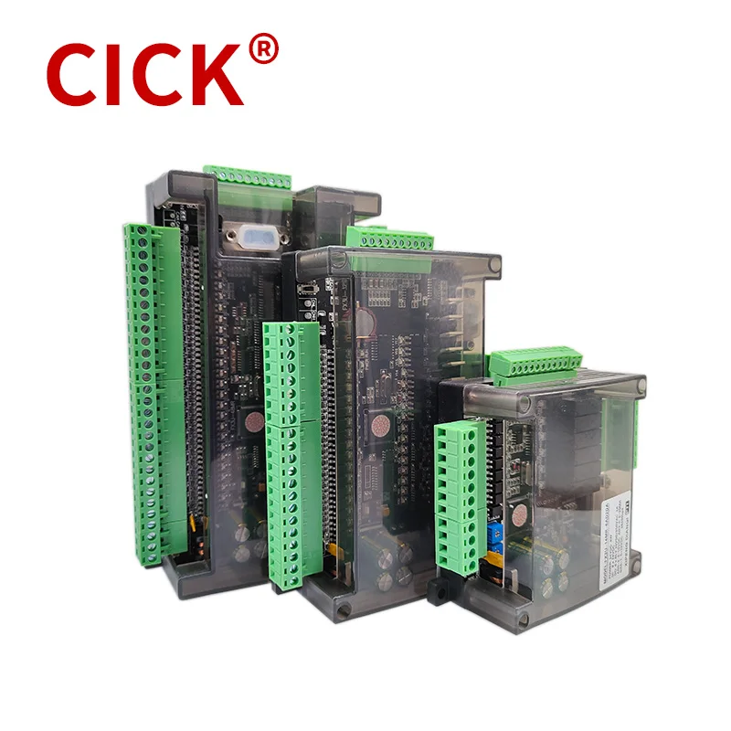 

FX3U Programmable Logic Controller 6AD 2DA 14MR 14MT 24MR 24MT 30MR 32MT 48MR 48MT And RS232 RS485 38400bps Relay Transistor PLC