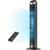 Tower Fans for Bedroom, 90° Oscillating Fans for indoors, 4 Modes 5 Speeds Max 26ft/s, 12H Timer, LED Display with Touch, 1
