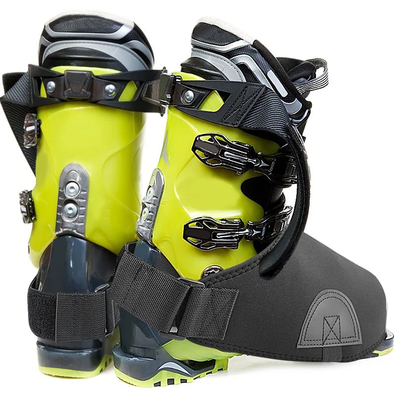 Ouble Ski Shoe Cover Waterproof Warm Shoe Cover Black Snow Boot Protection Help Retain Up To Plus20 Degrees 1/2pcs