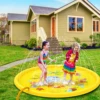 170cm Kids Outdoor Funny Toys Children Inflatable Round Water Splash Play Pools Playing Sprinkler Mat Yard Water Spray Pad 1