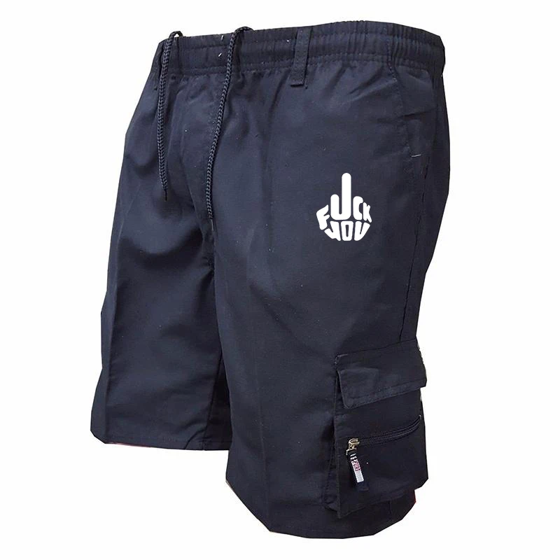Mens Cargo Shorts New Side Multi-pockets Men Loose Work Shorts Casual Short Pants Male Plus Size Summer Outdoor Shorts 3