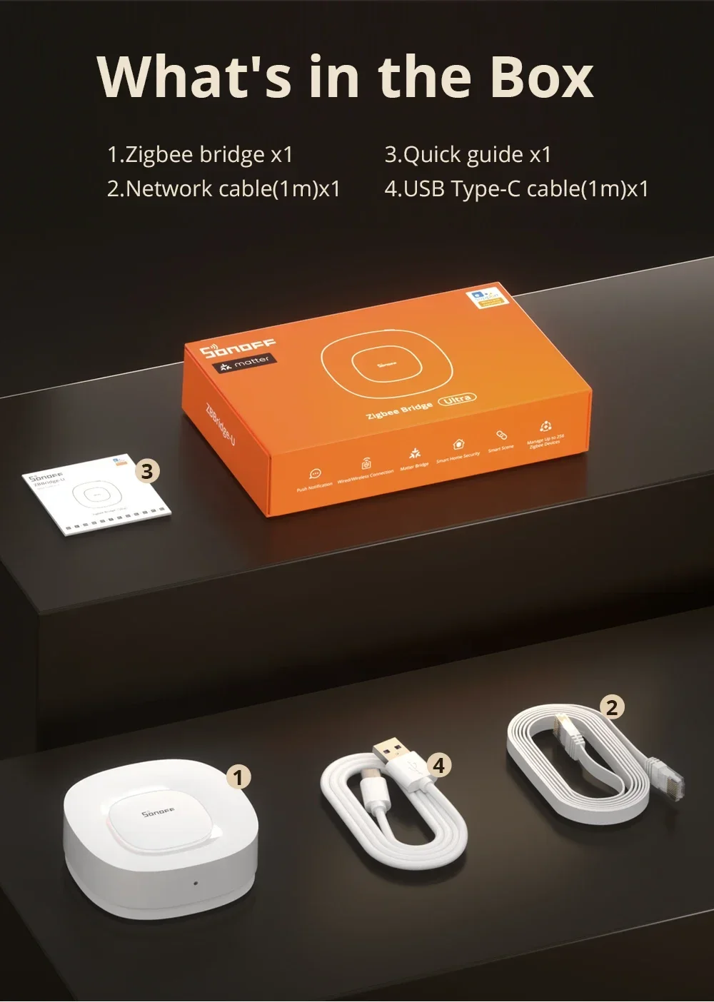 Zigbee Bridge Ultra Matter Zbbridge-U Zigbee Matter Bridge Smart Home Gateway S