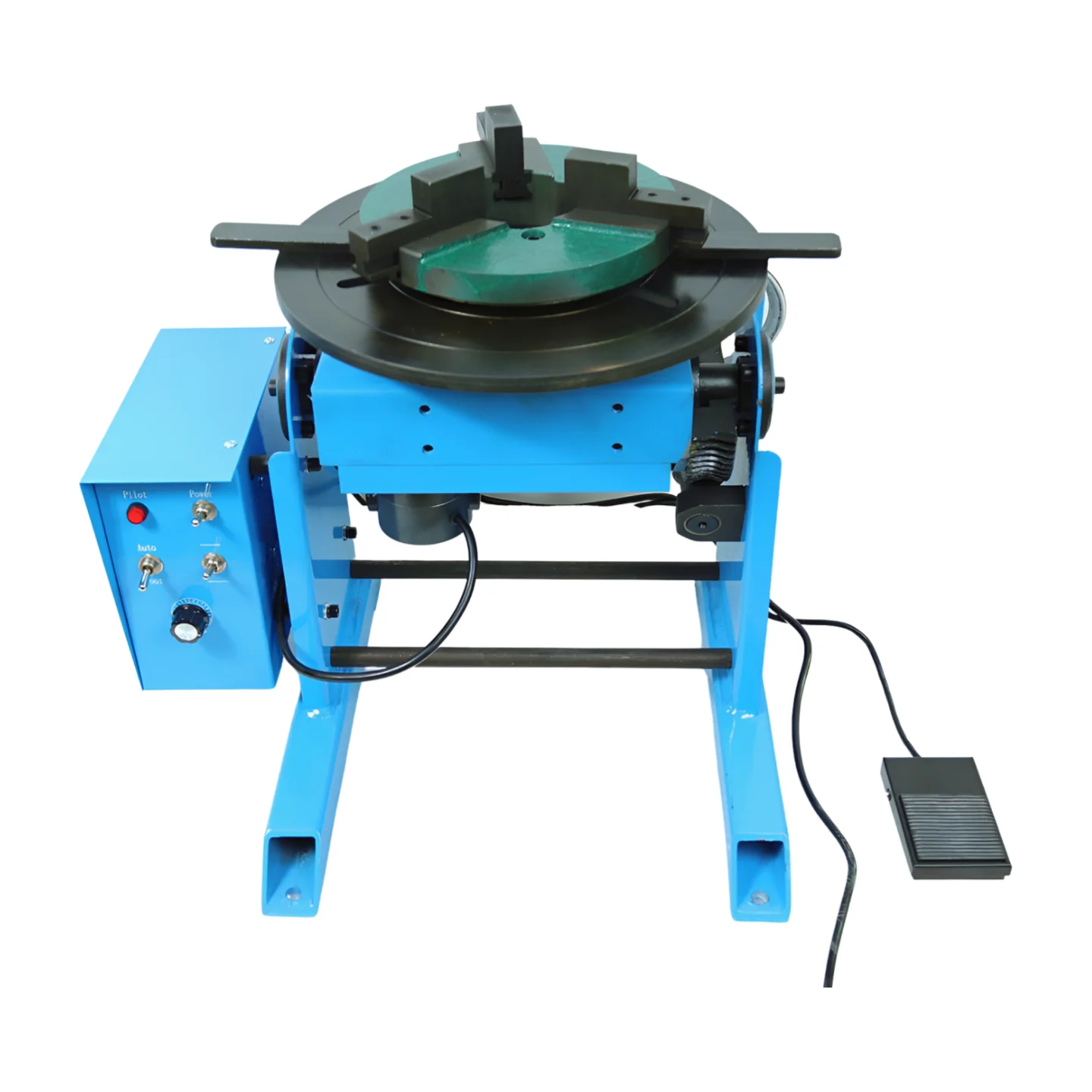 HD-50 50KG Heavy Duty Welding Positioner Rotary Welding Turntable Table Weld Positioning Equipment with Lathe Chuck WP200