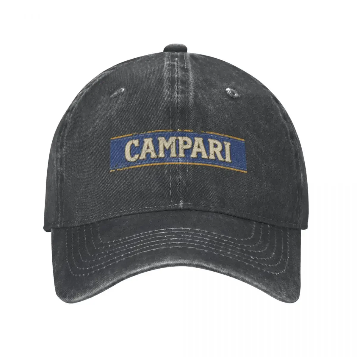 

Campari Monogram Distressed Design #2 Cowboy Hat Kids Hat Luxury Cap Sun Hat For Children Women Hats Men'S