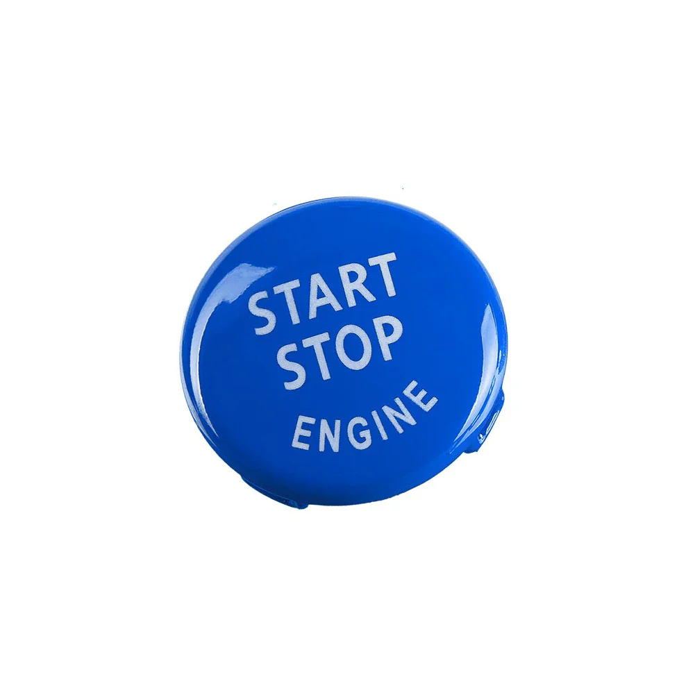 Luxury Car Engine Start Button Replace Cover - Premium Stop Switch - Stylish Automotive Interior Accessory