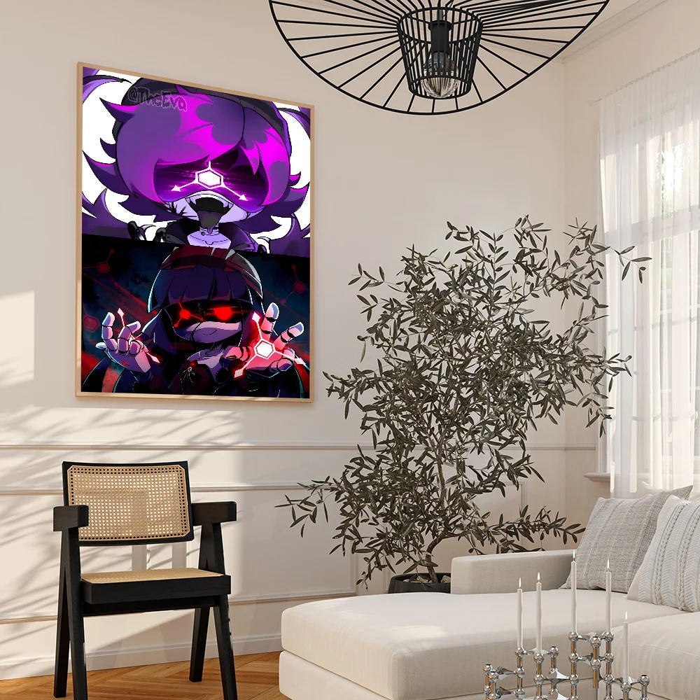 Murder Drones Leinwandbild 40x60cm - Wanddekoration Für Wohnzimmer