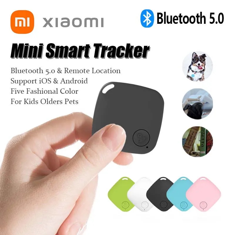 Xiaomi Wireless Smart Tracker Bluetooth 5.0 Two-Way Location Mini Portable Kids Pets Key Luggage Loss Prevention For iOS Android key finder anti lost tracker anti lose tracker item locator anti lost locator key chain locator