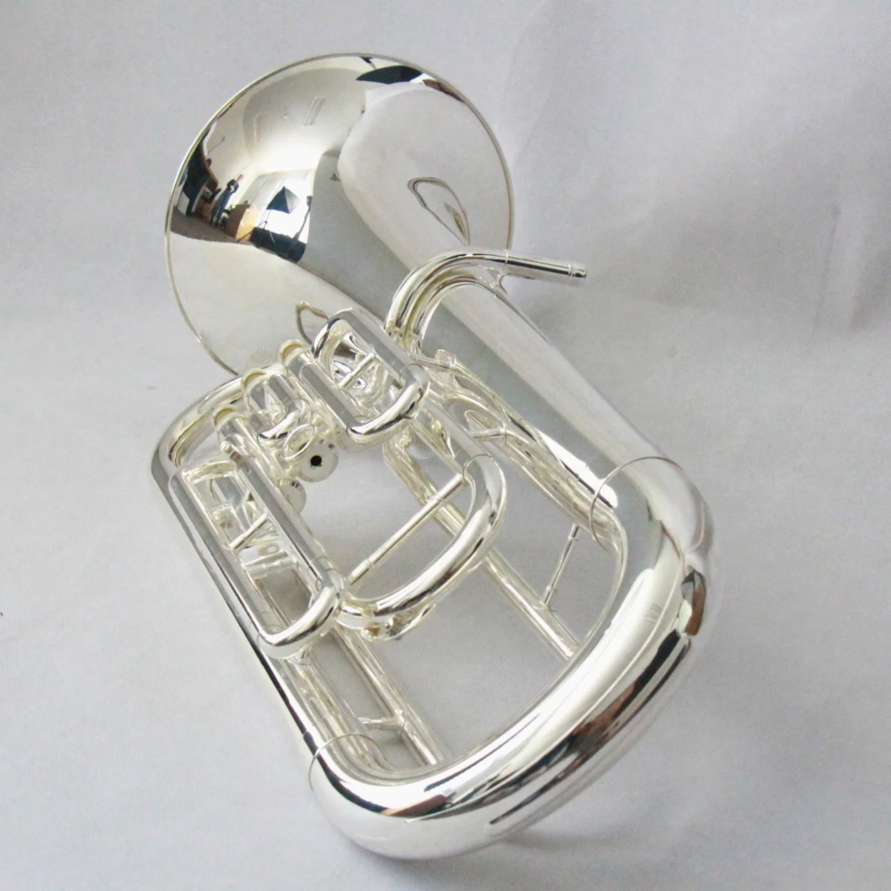 Best Price High Quality Musical Instrument 4 Valve Silver Plated Euphonium Horn Brass Instrument Euphonium