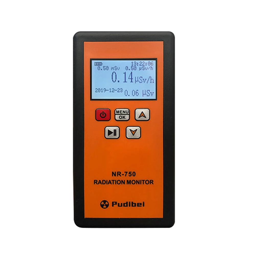 

NR-750 Handheld Nuclear Radiation Detector LCD Display Household Radioactive Tester Geiger Counter β Y X-Ray Detection