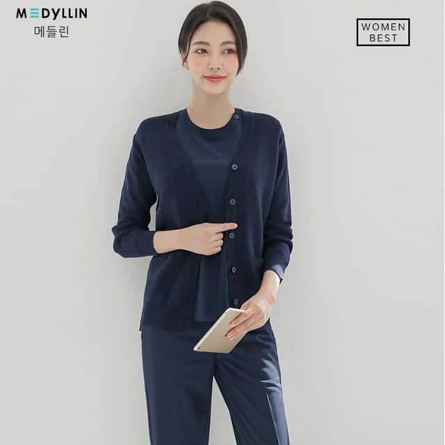 편안하고 세련된 중국 간호사 스웨터로 가을과 겨울을 따뜻하게 지내세요.