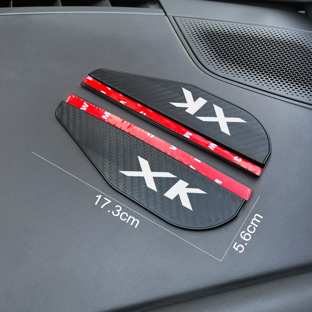 Car Rearview Mirror Rain Eyebrow Accessories For Jaguar F-pace E-pace XF X250 X351 X260 XE XJ I-pace XK S JS-Racing SV R Type