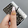 nail art stamping plates  template flowers image plate zjoys series nail printing tools 9.5*14cm 1