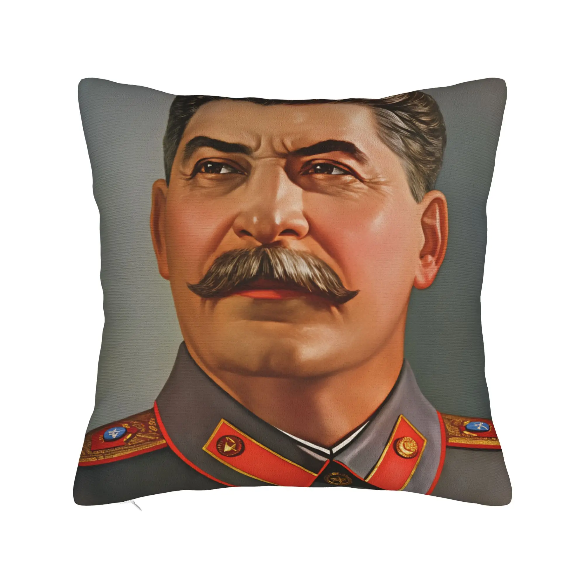 Elegant Soviet-Inspired Pillow Cover - Modern Home Decor Cushion Cover and Gift Idea
