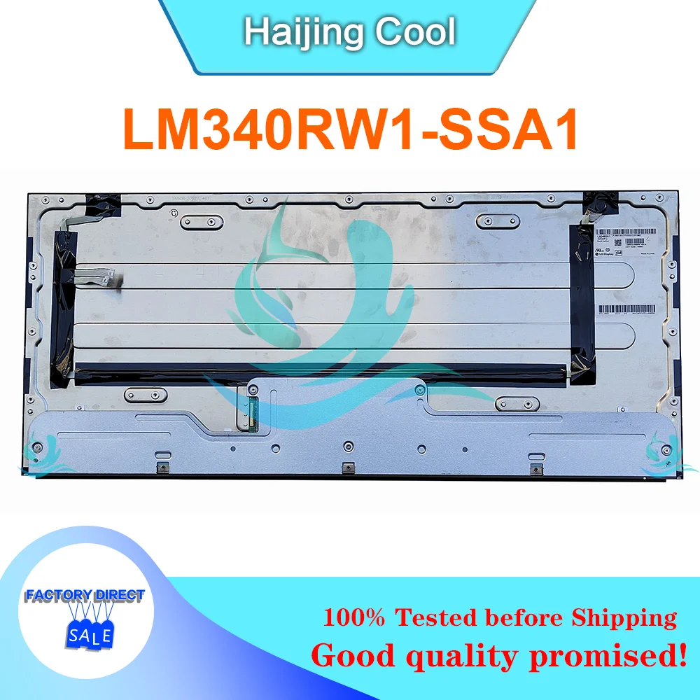

New original LM340RW1-SSA1 LM340RW1 SSA1 SS A1 34-inch 5K hd four-sided narrow bezel 10bit IPS LCD screen For LG 34WK95U display