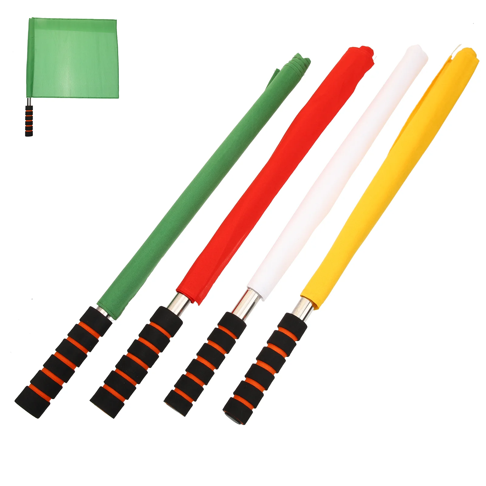 

Referee Football Soccer Flags Referee Hand Flags Fair Play Sport Match Flags Match Signal Flags marathon universal supplies