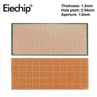5-10PCS 6.5x14.5cm PCB Prototype Board Single Side Printed Perfboard for Experiment Matrix Circuit Board DIY Universal Boards