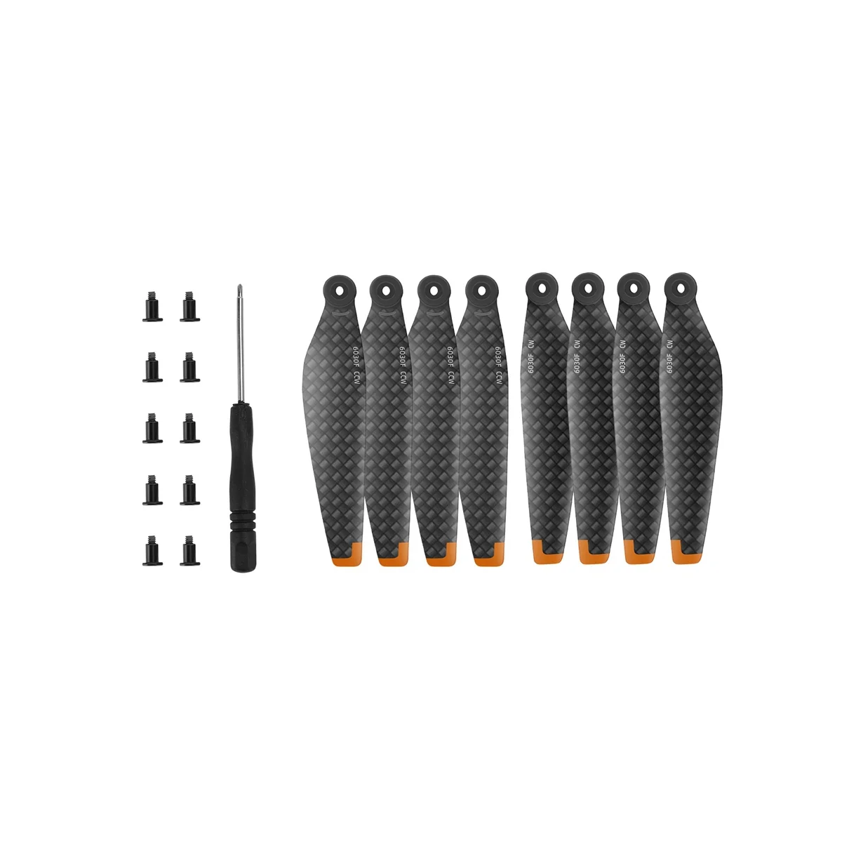 

8 шт. для мини 3 пропеллера 6030F Пропеллер из углеродного волокна маленькие и с низким уровнем шума аксессуары для крыльев