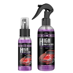 3 In 1 Car Ceramic Coating Spray 30ml/100ml Auto Nano Ceramic Coating Polishing Spraying Wax Car Paint Scratch Repair Remover