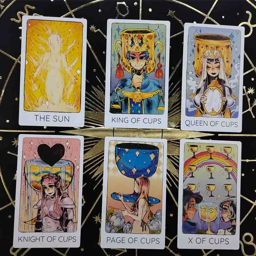 12*7cm Britts Third Eye Tarot Card Game 5