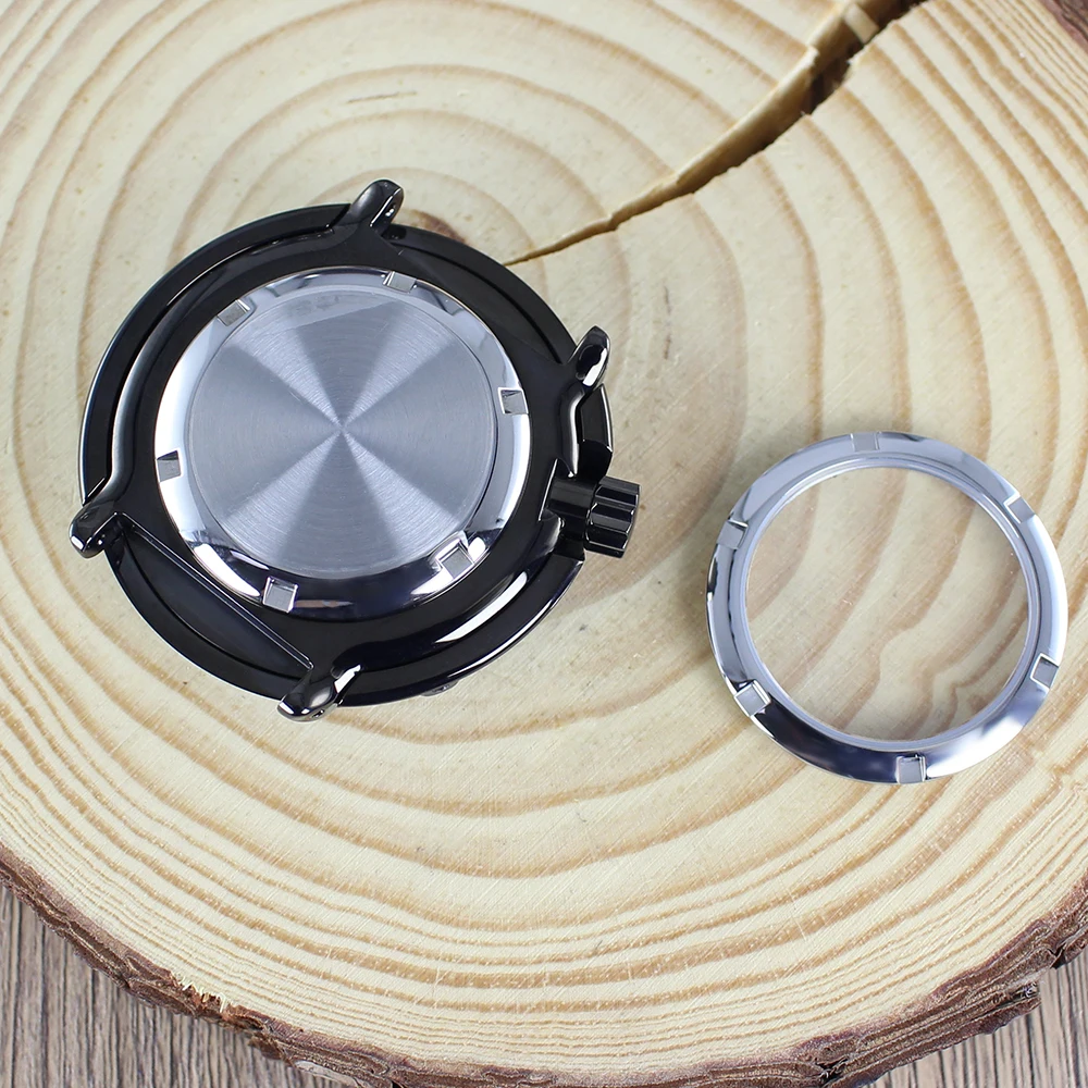 47mm Mod Tuna Canned SKX Uhrengehäuse C3 Leuchtend für Seiko NH34 NH35 NH36 Uhrwerk 20ATM Wasserdichtes Zubehör Edelstahl – Detail 15
