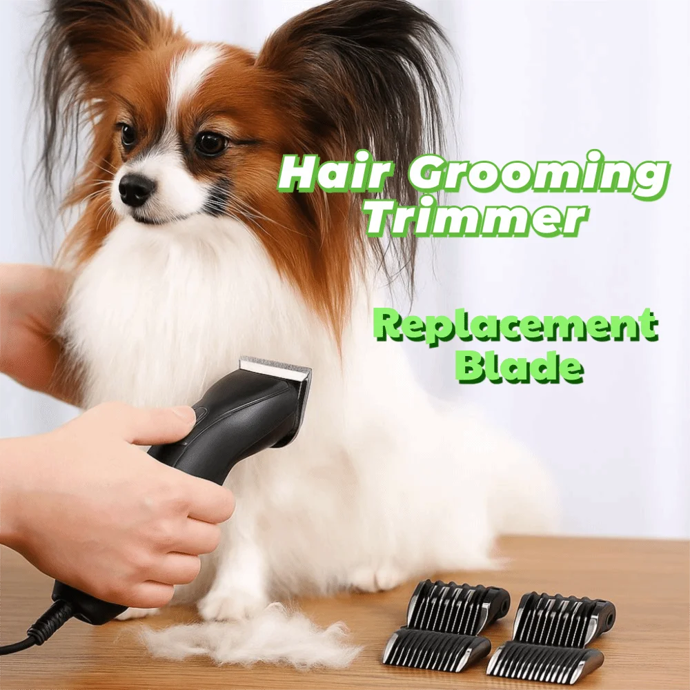 Pet Barber Professional Pet Hair Clipper Head Detachable Universal Replacement Head Ceramic Trimmer Head for Dogs Cats