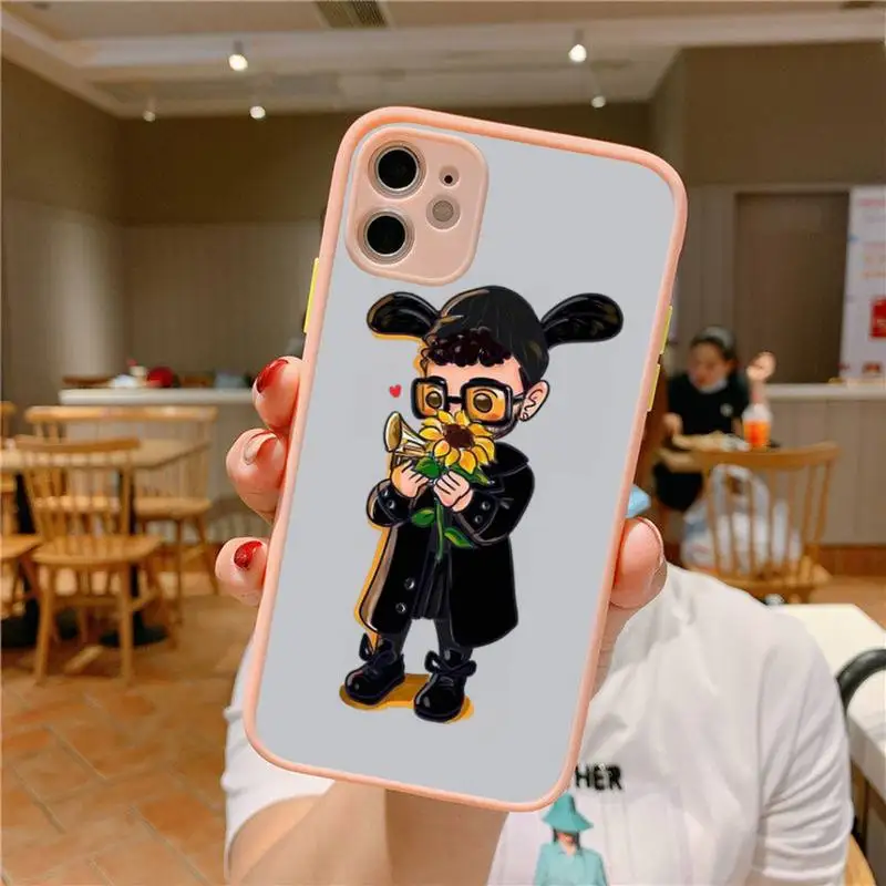 Bad Bunny Yonaguni Phone Case for iPhone X XR XS 7 8 Plus 11 12 13 pro MAX 13mini Translucent Matte Case best case for iphone 13 pro max