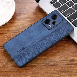 Soft Matte Leather 3D Embossing Phone Case with Full Camera Protection for POCO F7 Ultra (Blue)