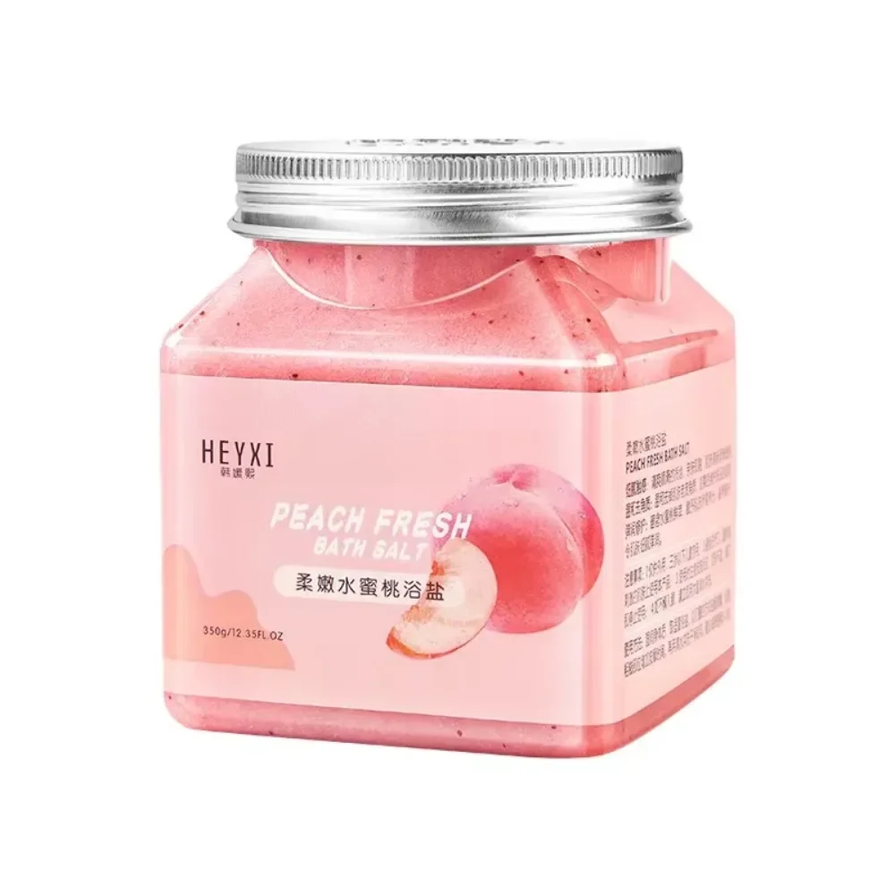Petal Aromatherapy Sea Salt Body Scrub Bath Salt 350g Bath Exfoliation Cleansing Smooth Body Exfoliator 6
