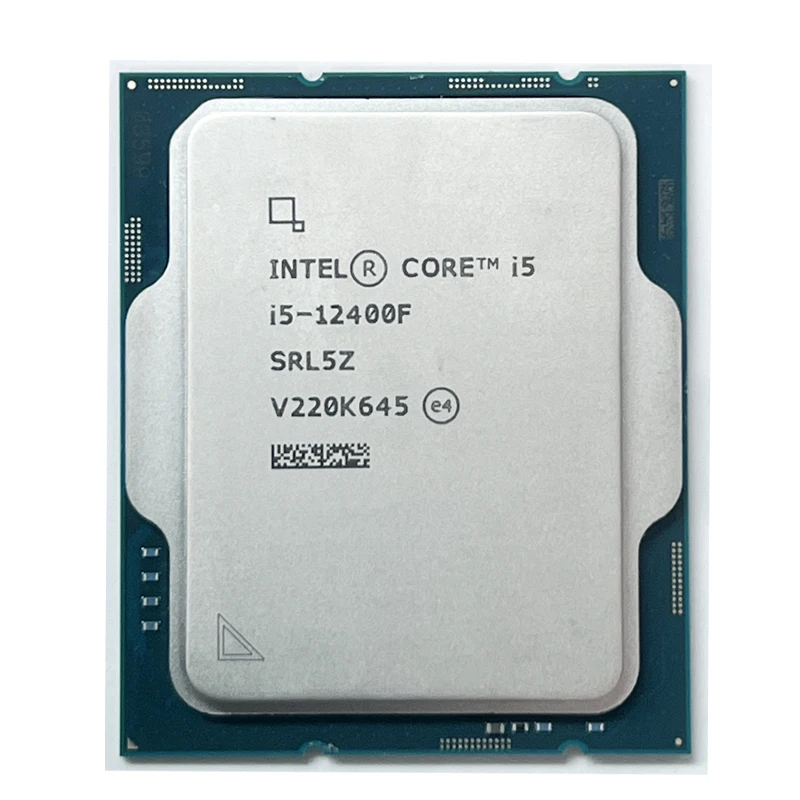 Intel Core i5-12400F i5 12400f 2.5ghz 6コア12スレッドCPUプロセッサ10nm l3 = 18m 65w  lga 1700ファンなし