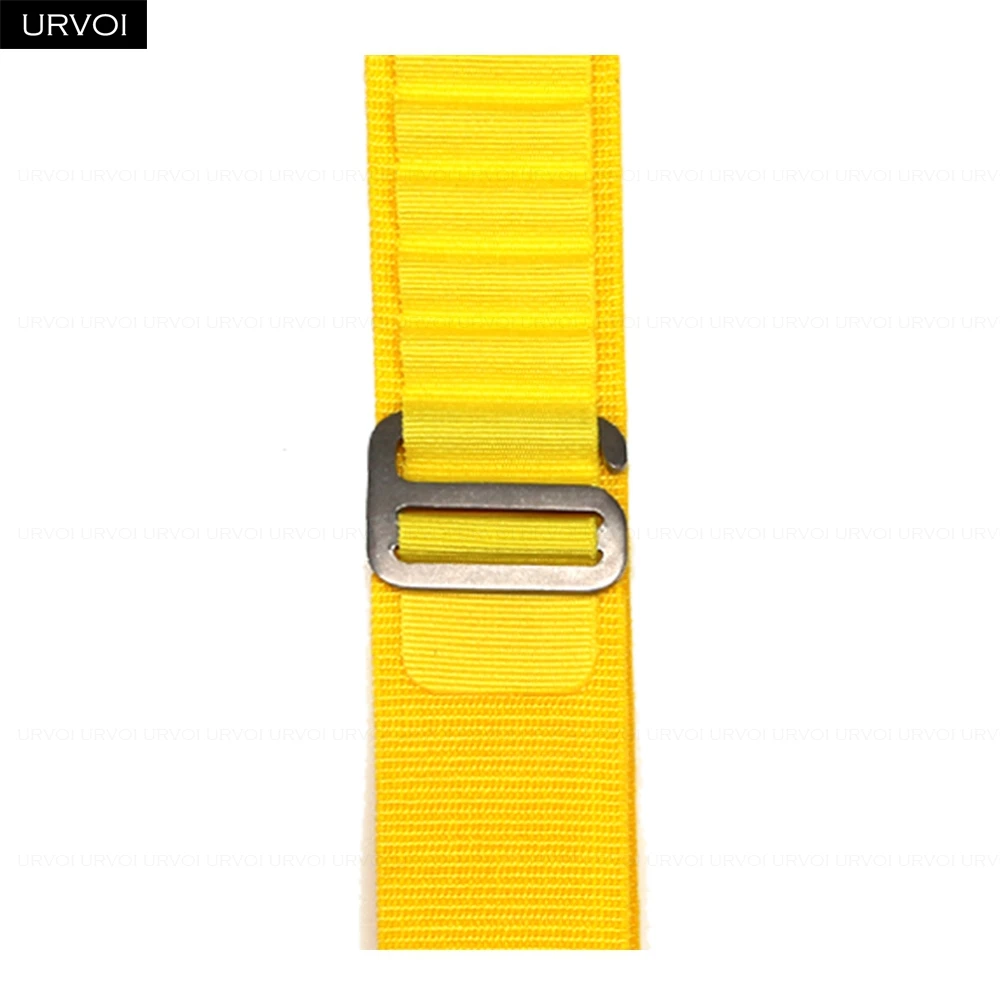 URVOI Black Woven Polyester Alpine Loop Strap with G-Hook Closure