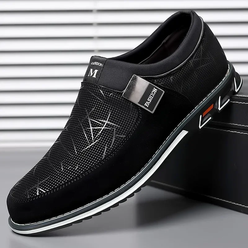 Luxury Men Leather Shoes Business Casual Shoes for Men Classic