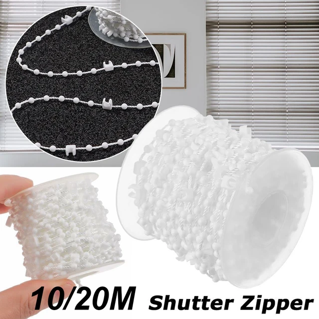 10/20 Meters Roller Blind Bottom Linet Link Klipek Ablak Függőleges Római Redőnyök Gyöngylánc Alkatrészek Függöny Kiegészítők - Image 6